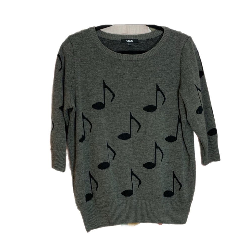 ASOS Music Note Sweater